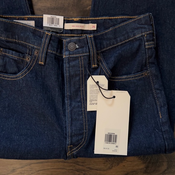 Levi’s Premium Ribcage Bootcut Women’s Jeans in High Key - Picture 14 of 16